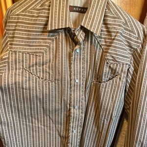 Retro Western cowboy shirt, like new